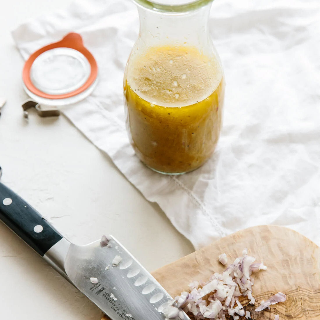 Swine & Sea — Champagne Vinaigrette — French Creole Recipe