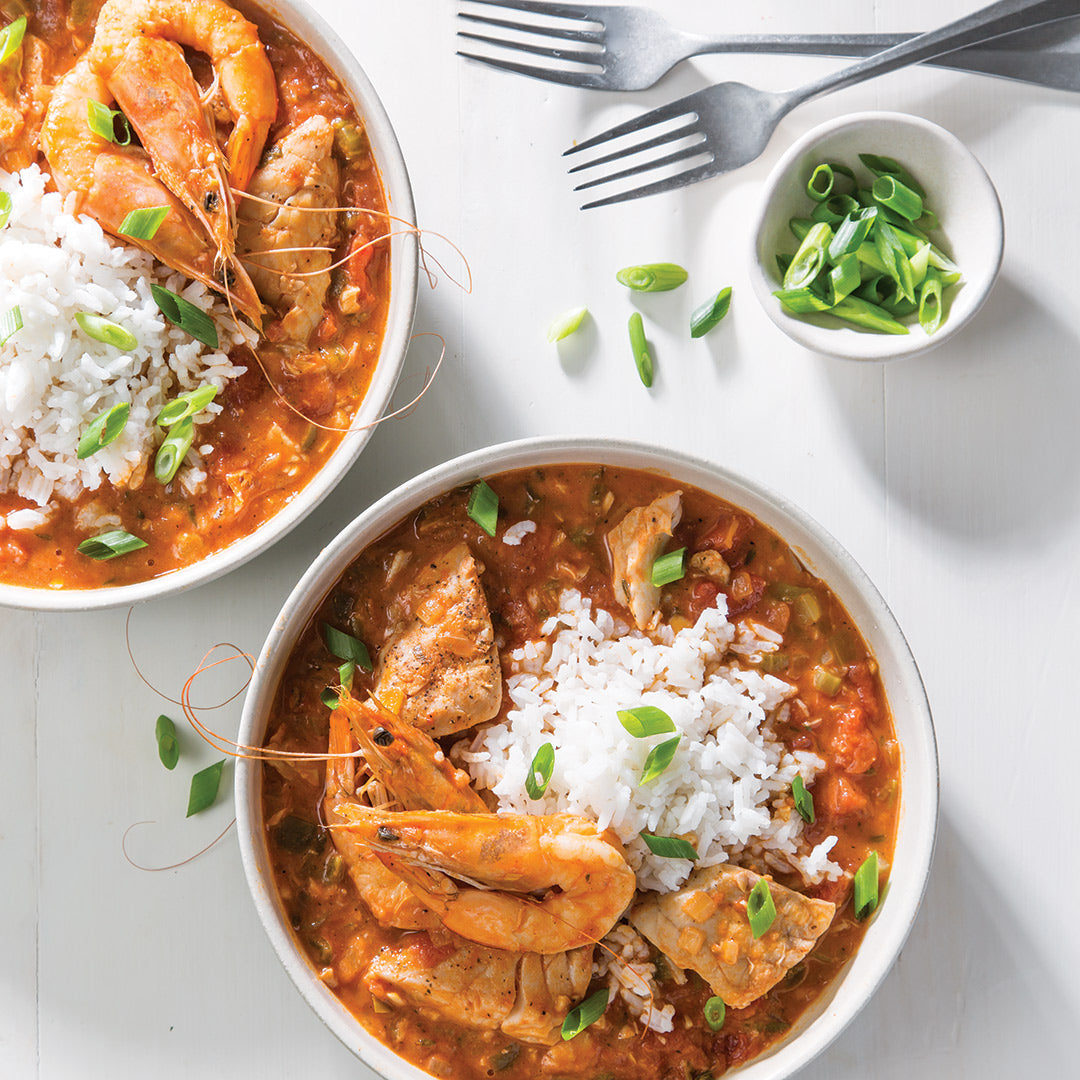 Swine & Sea — Couvillion — French Creole Recipe