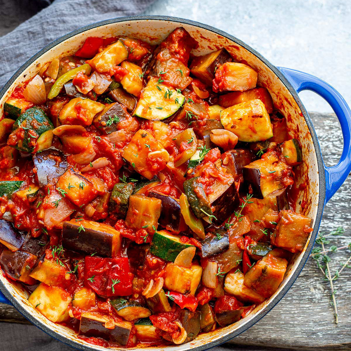Swine & Sea — Ratatouille — French Creole Recipe