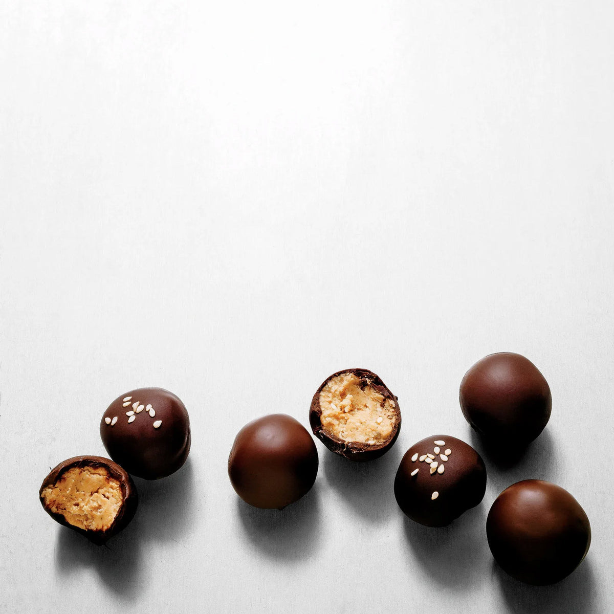 Swine & Sea — Benne Seed Peanut Butter Balls — French Creole Recipe