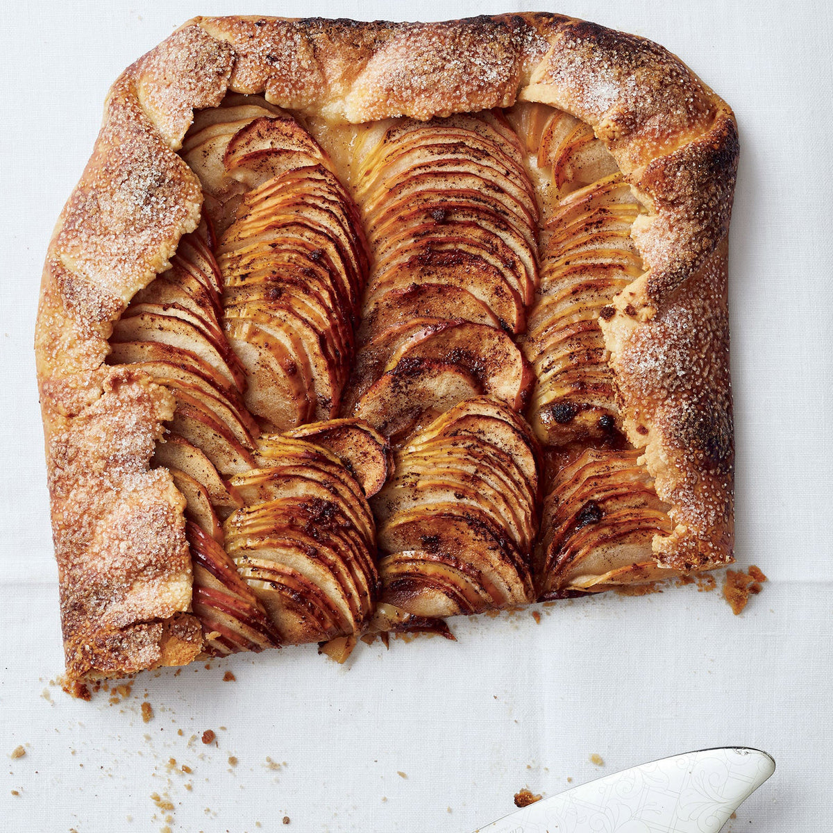 Swine & Sea — Brown Butter Apple Galette — French Creole Recipe