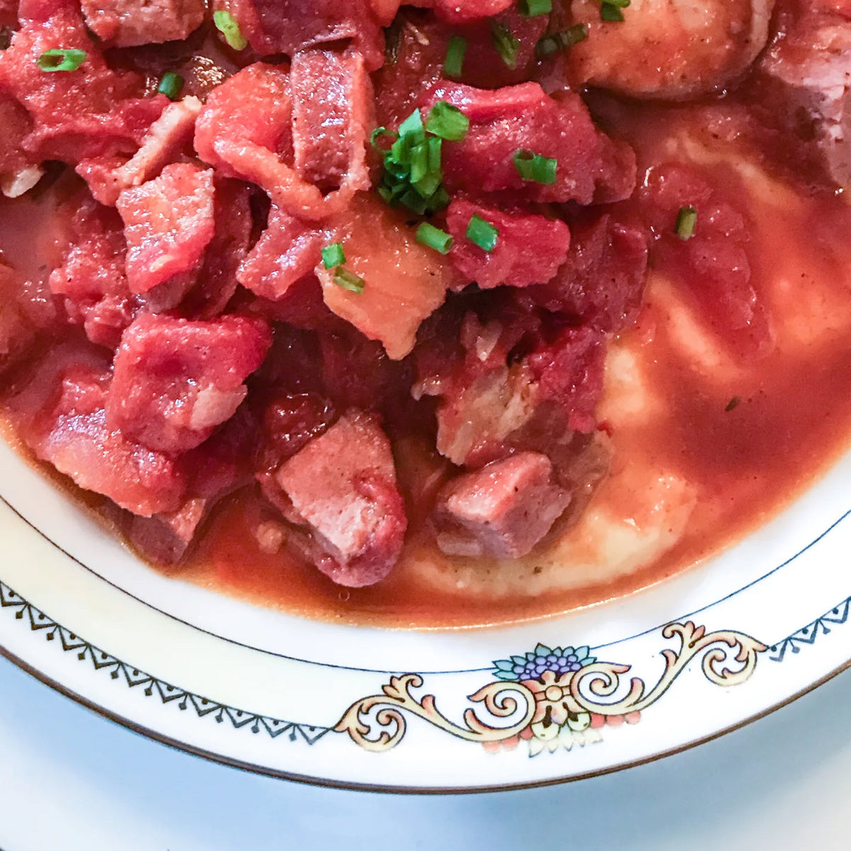 Swine & Sea — Mascarpone cheese grits — French Creole Recipe