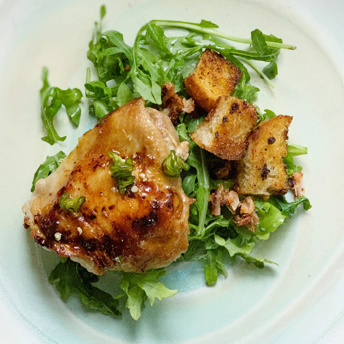 Swine & Sea — Hot Honey Chicken — French Creole Recipe