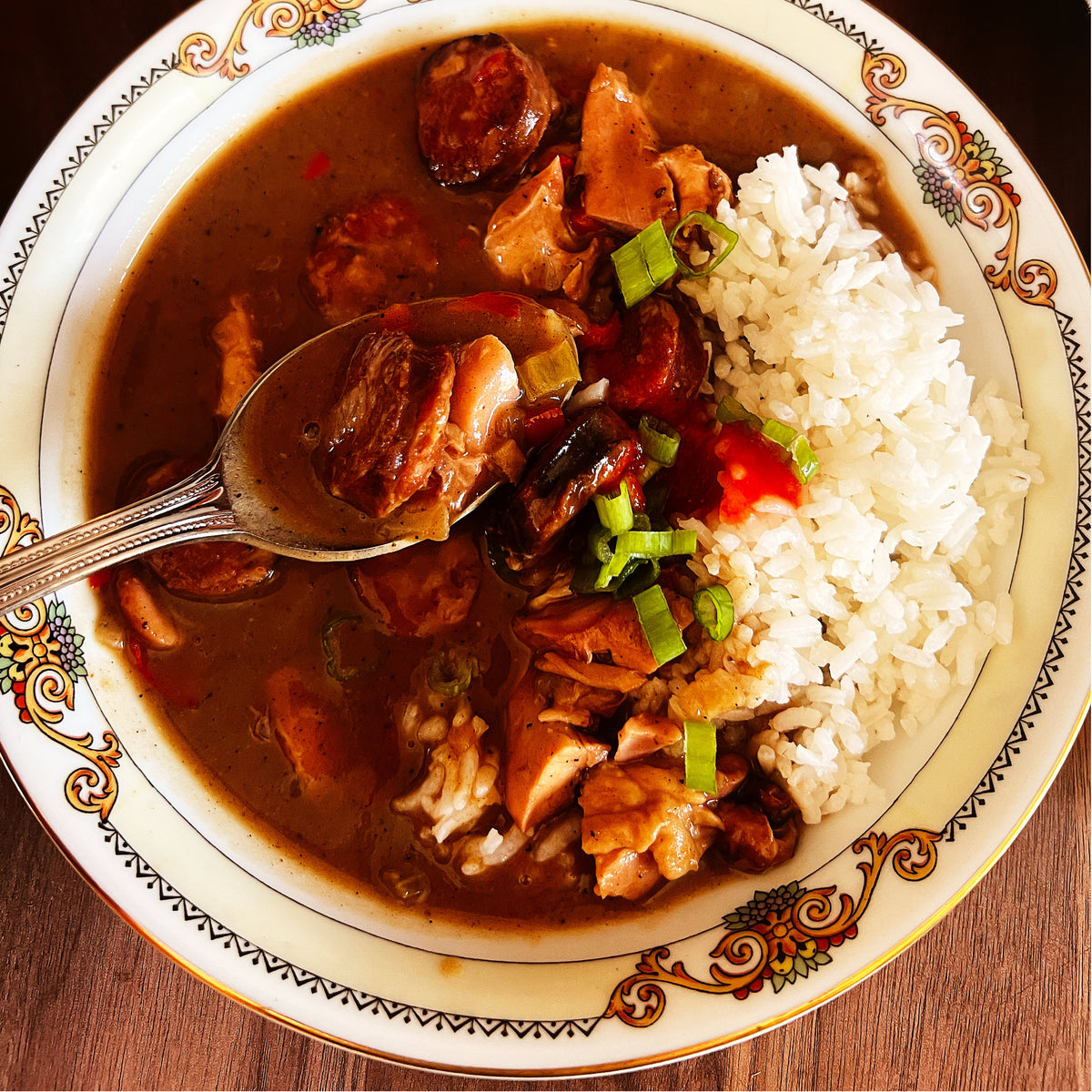 Swine & Sea — Chicken, Andouille & Oyster Gumbo — French Creole Recipe