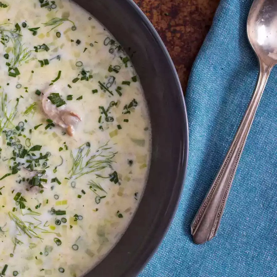 Swine & Sea — Oyster Stew — French Creole Recipe