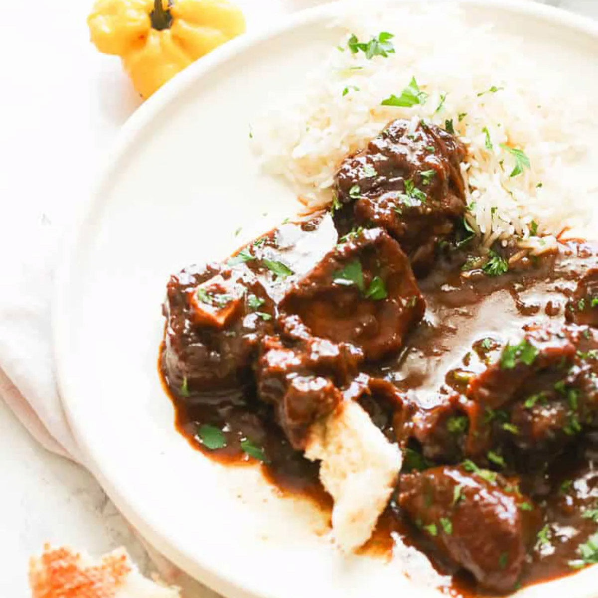 Swine & Sea — Beef Short Rib Pepper Pot — French Creole Recipe