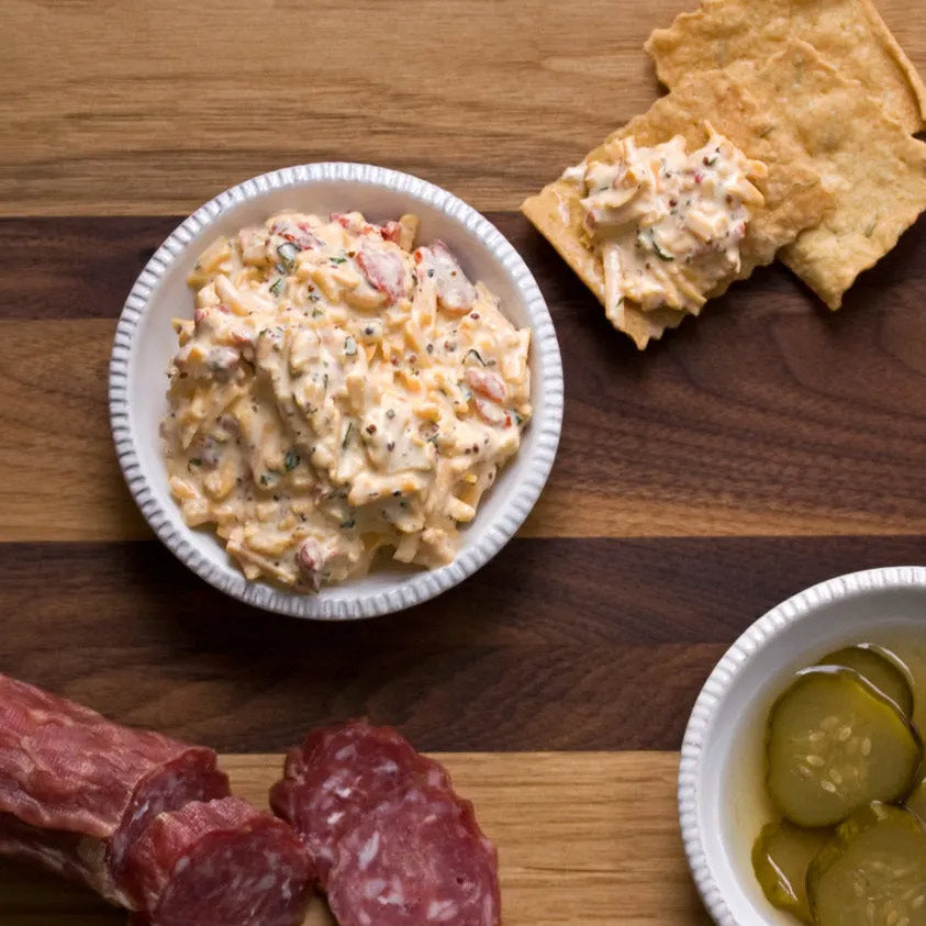 Swine & Sea — Pimento Cheese — French Creole Recipe