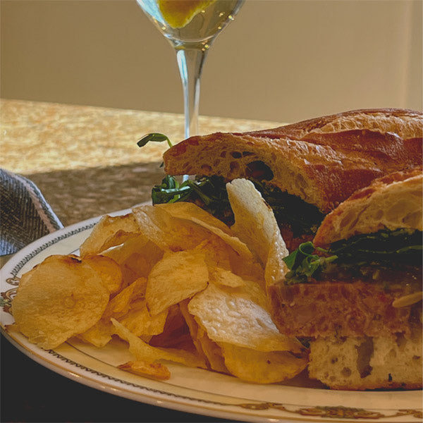 Swine & Sea — Rustic Pork Pâté Sandwich — French Creole Recipe