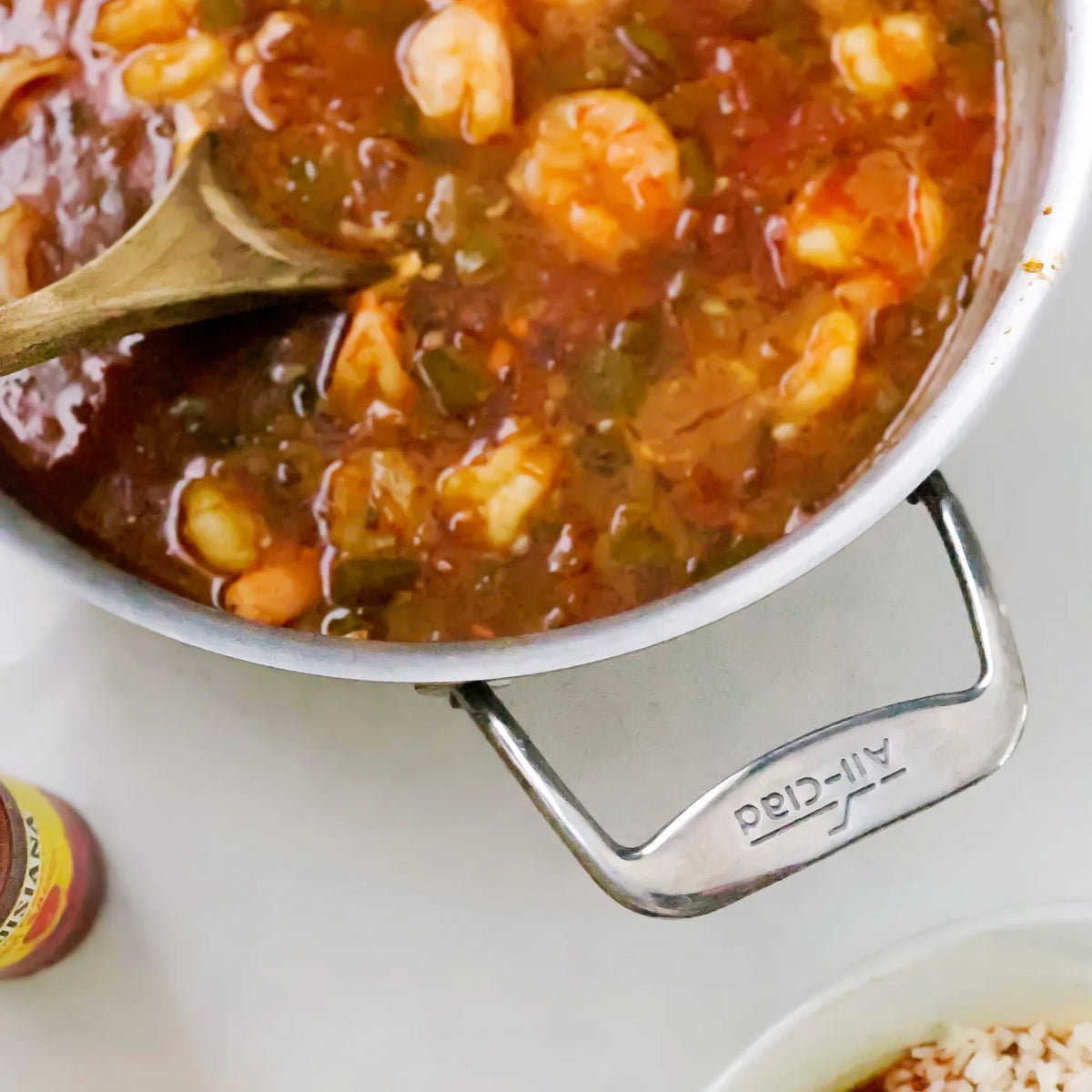 Swine & Sea — Shrimp Étouffée — French Creole Recipe