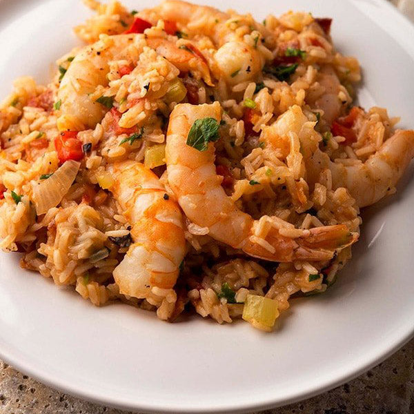 Swine & Sea — Shrimp and Okra Perloo — French Creole Recipe