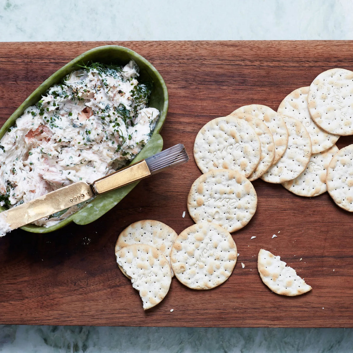 Swine & Sea — Smoked Rainbow Trout Dip — French Creole Recipe
